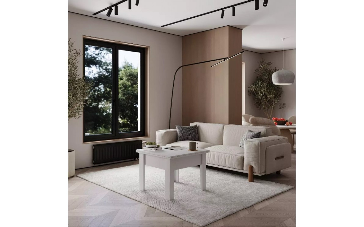 Стіл-трансформер Comfo Білий діамант - Фото_3