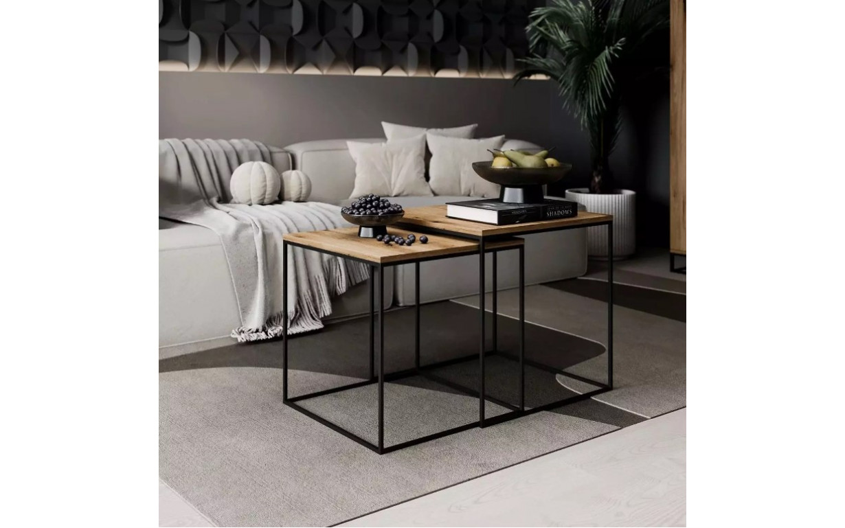 Журнальный стол 2 в 1 Ascet Evok Oak - Фото