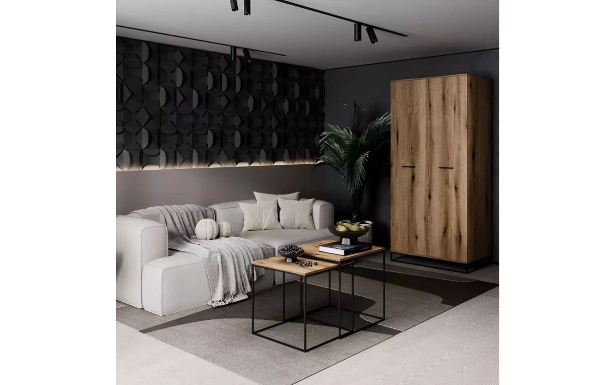 Журнальный стол 2 в 1 Ascet Evok Oak - Фото_1