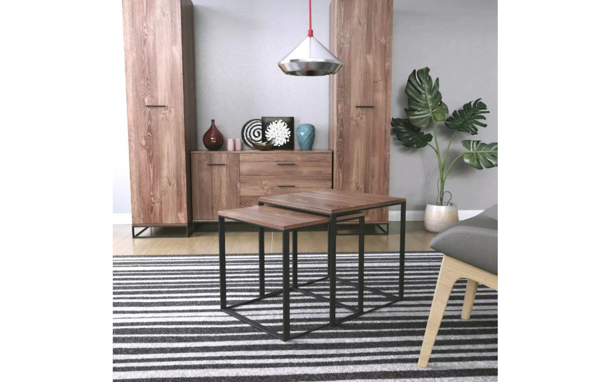 Журнальный стол 2 в 1 Ascet Baroque oak - Фото