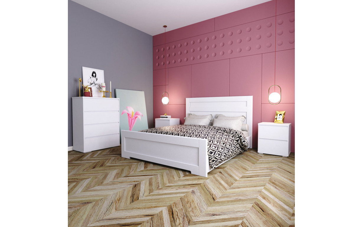 Ліжко Light Білий діамант - Фото_2