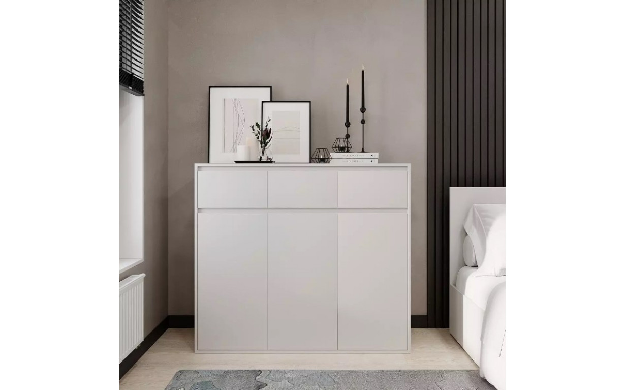 Комод 3*3 Light Белый бриллиант - Фото