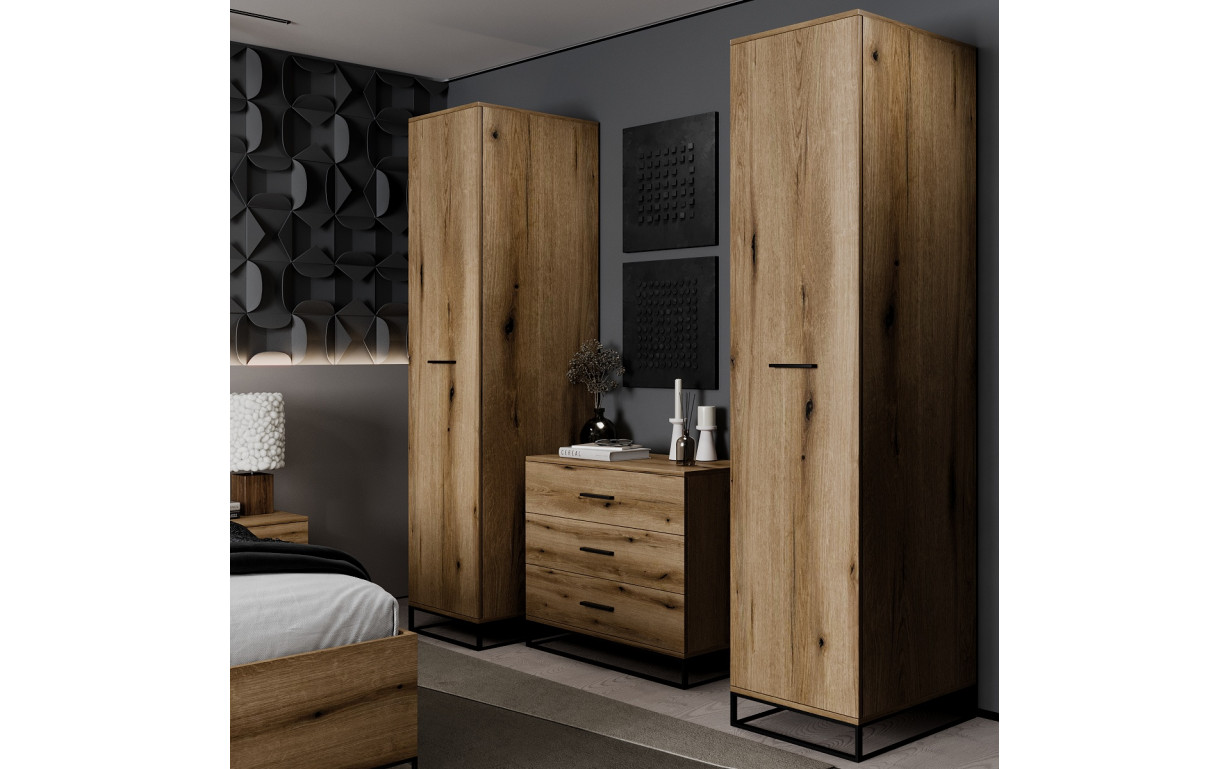 Комод 800 Ascet Дуб Евок  - Фото_1