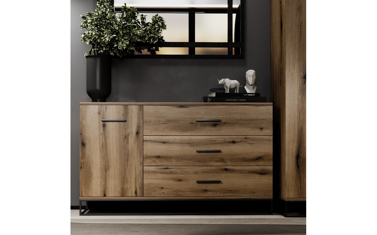 Комод 1200 Ascet Дуб Евок  - Фото_2