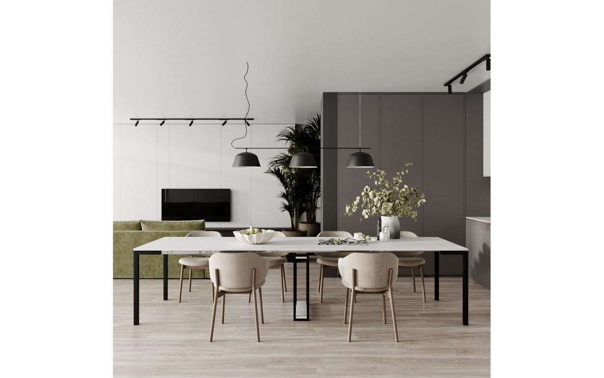 Стол-трансформер Sensei Белый - Фото