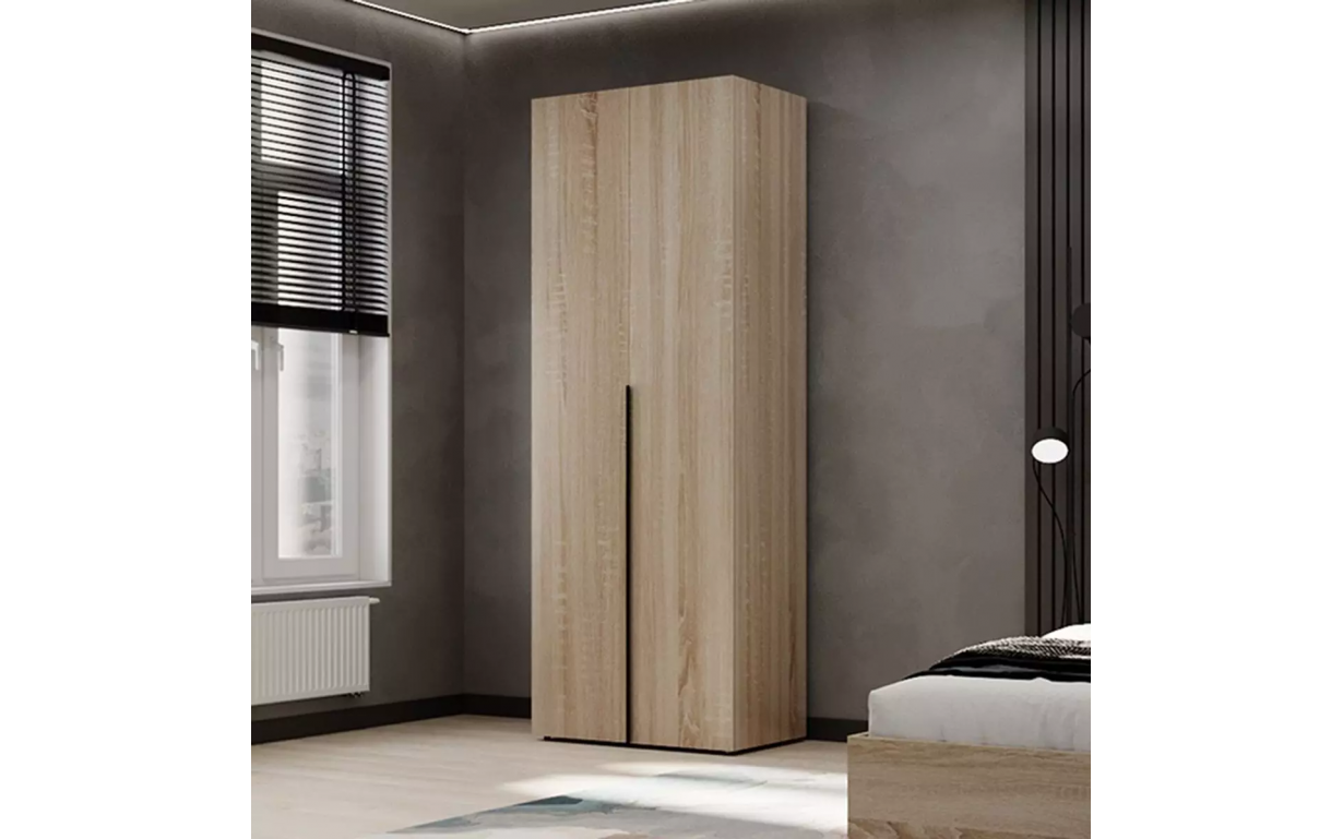 Шкаф распашной №1 Light Дуб сонома - Фото