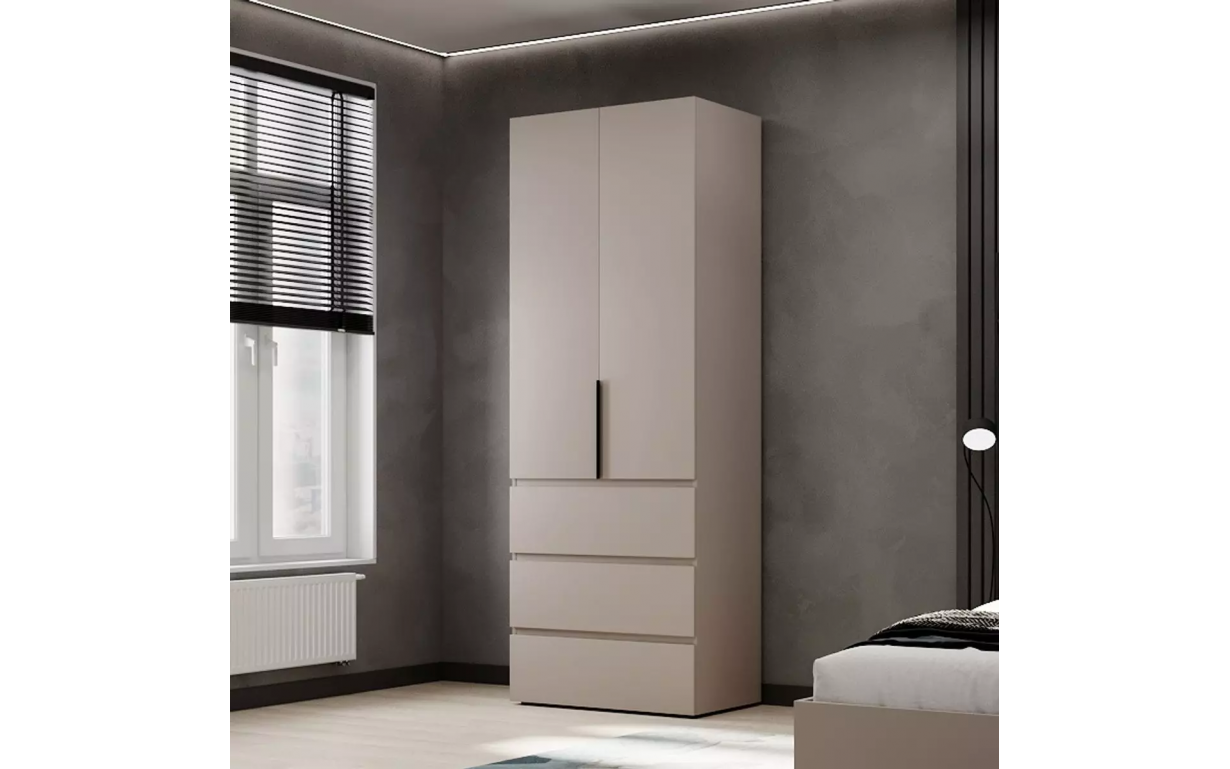 Шкаф распашной №2 Light Кашемир - Фото