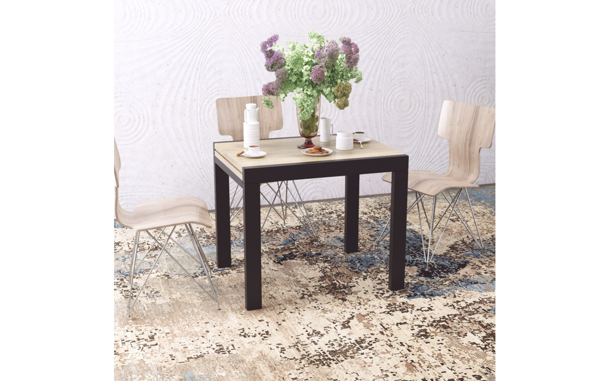 Стол-трансформер Kors Дуб сонома/Венге ноги - Фото_1