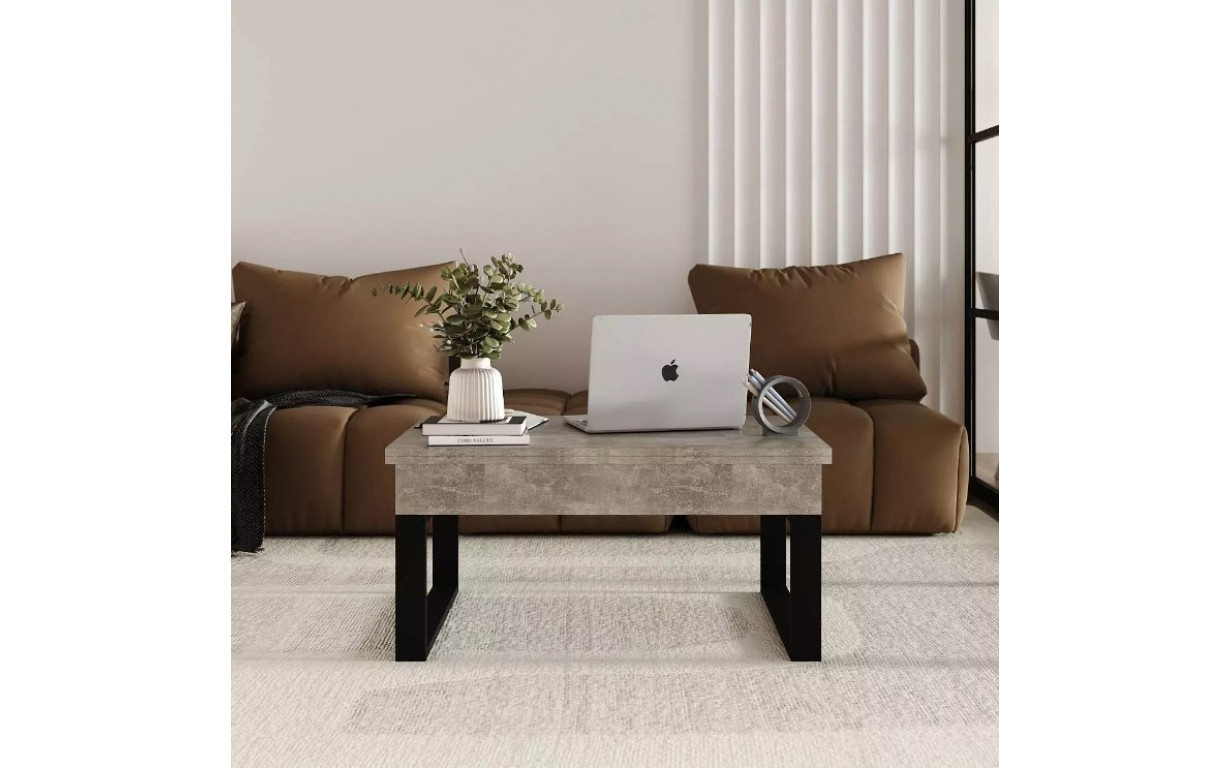 Стол-трансформер S-Fly Ателье светлый/Черный - Фото_1