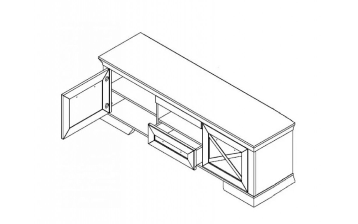 Тумба ТВ Марсель RTV 167 - Фото_1