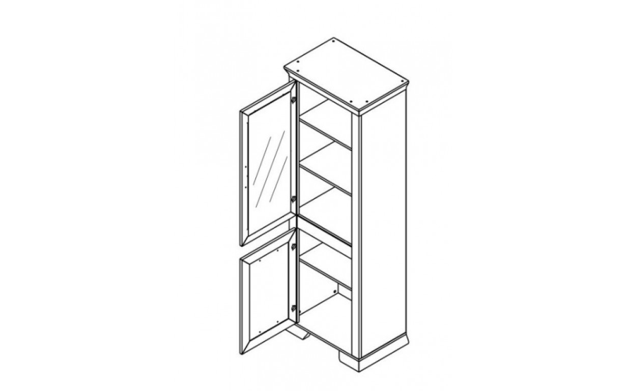 Вітрина Марсель REG1D1W - Фото_1