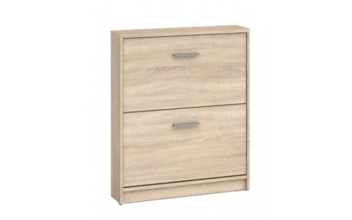 Тумба для обуви Непо SFB2K Дуб сонома/Дуб сонома - Фото