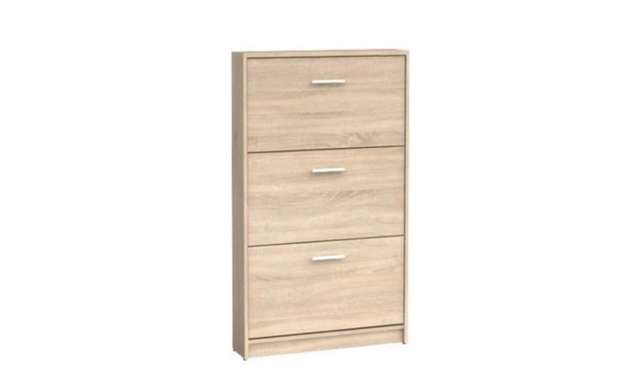 Тумба для обуви Непо SFB3K Дуб сонома/Дуб сонома - Фото