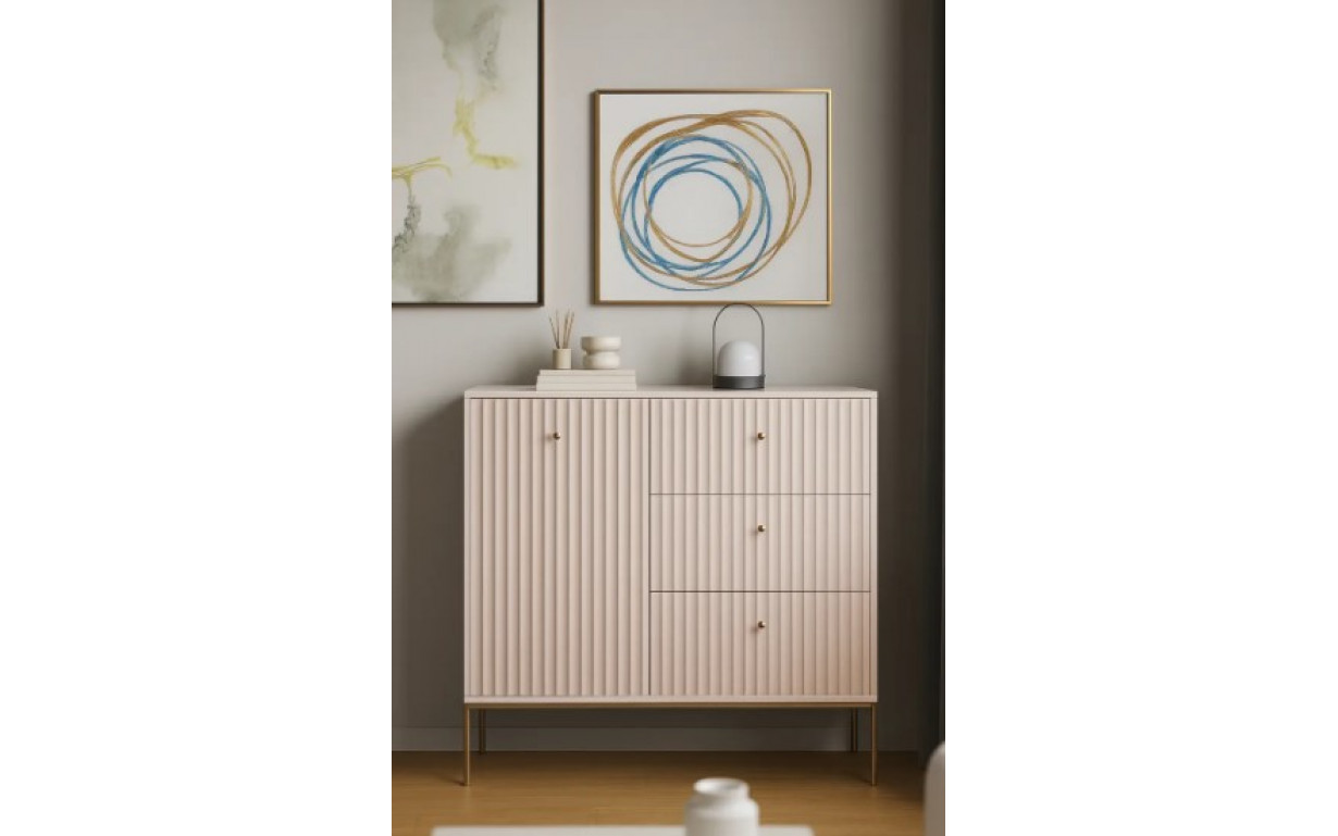 Комод-2 Мира 1дв.3шух. - Фото