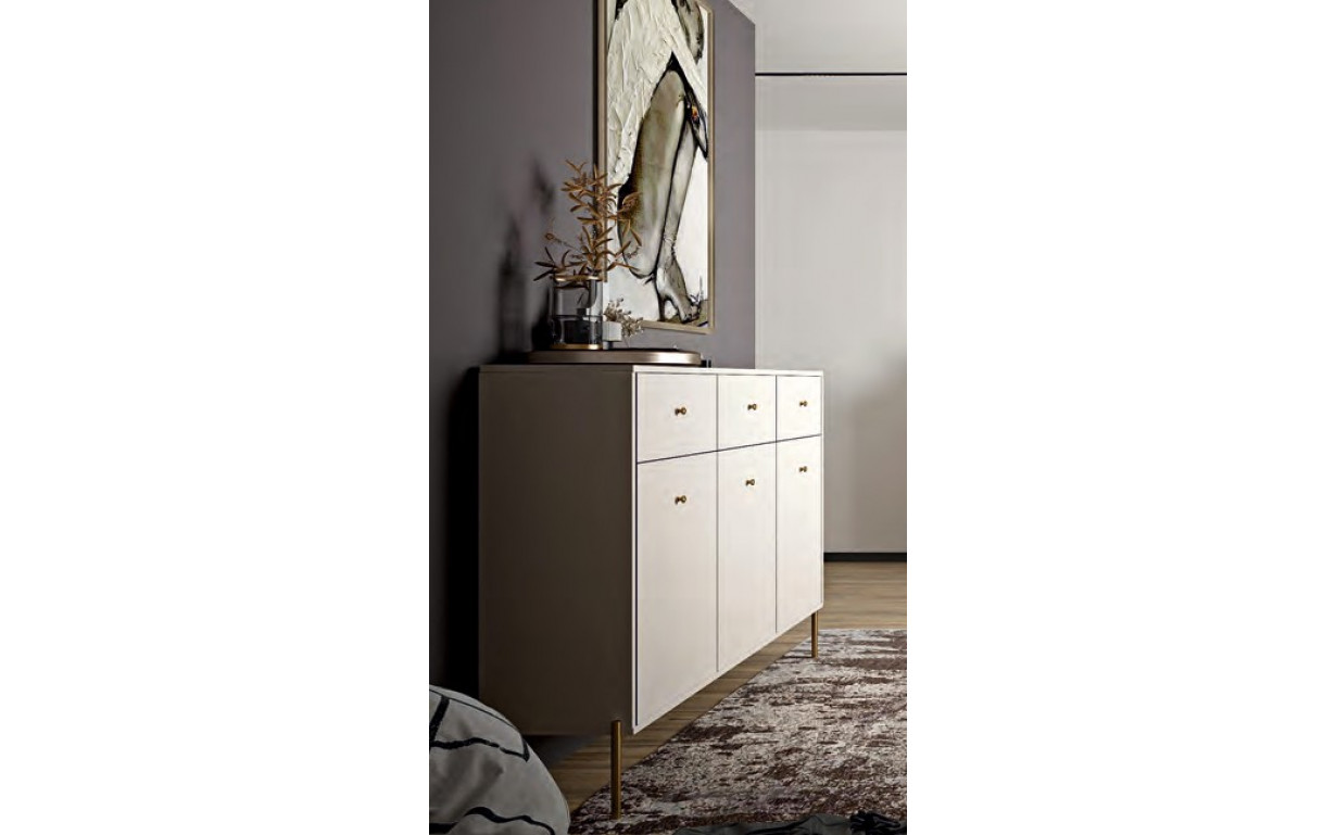 Комод-3 Санта 3дв.3шух. - Фото