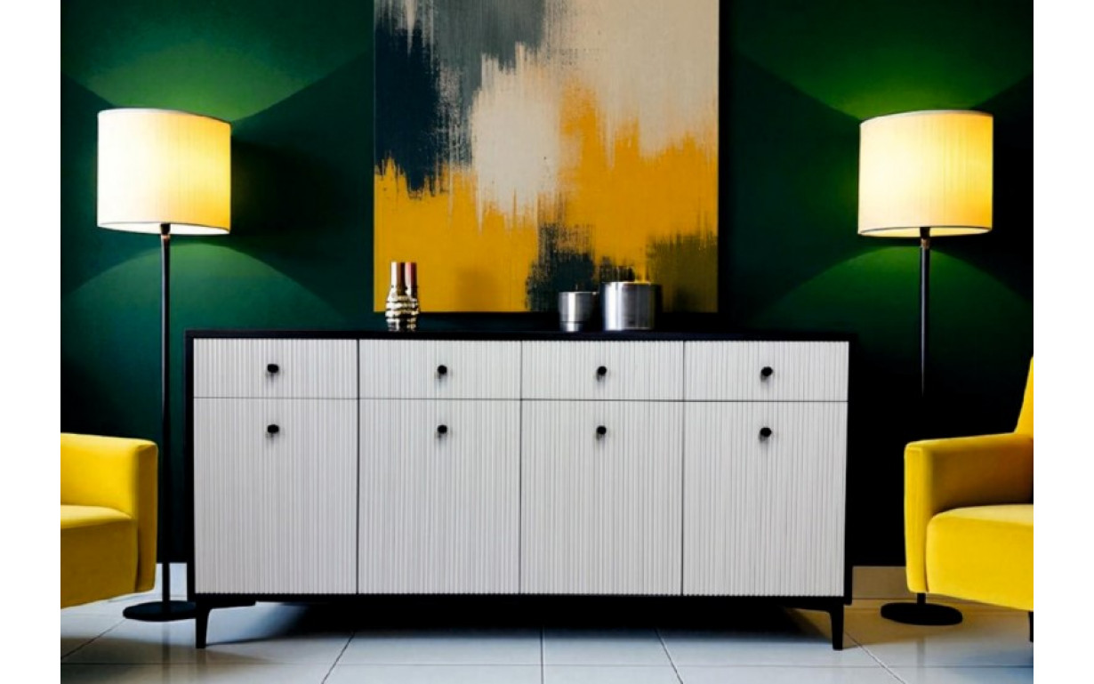 Комод-1 Ясна 4дв. 4шух. - Фото