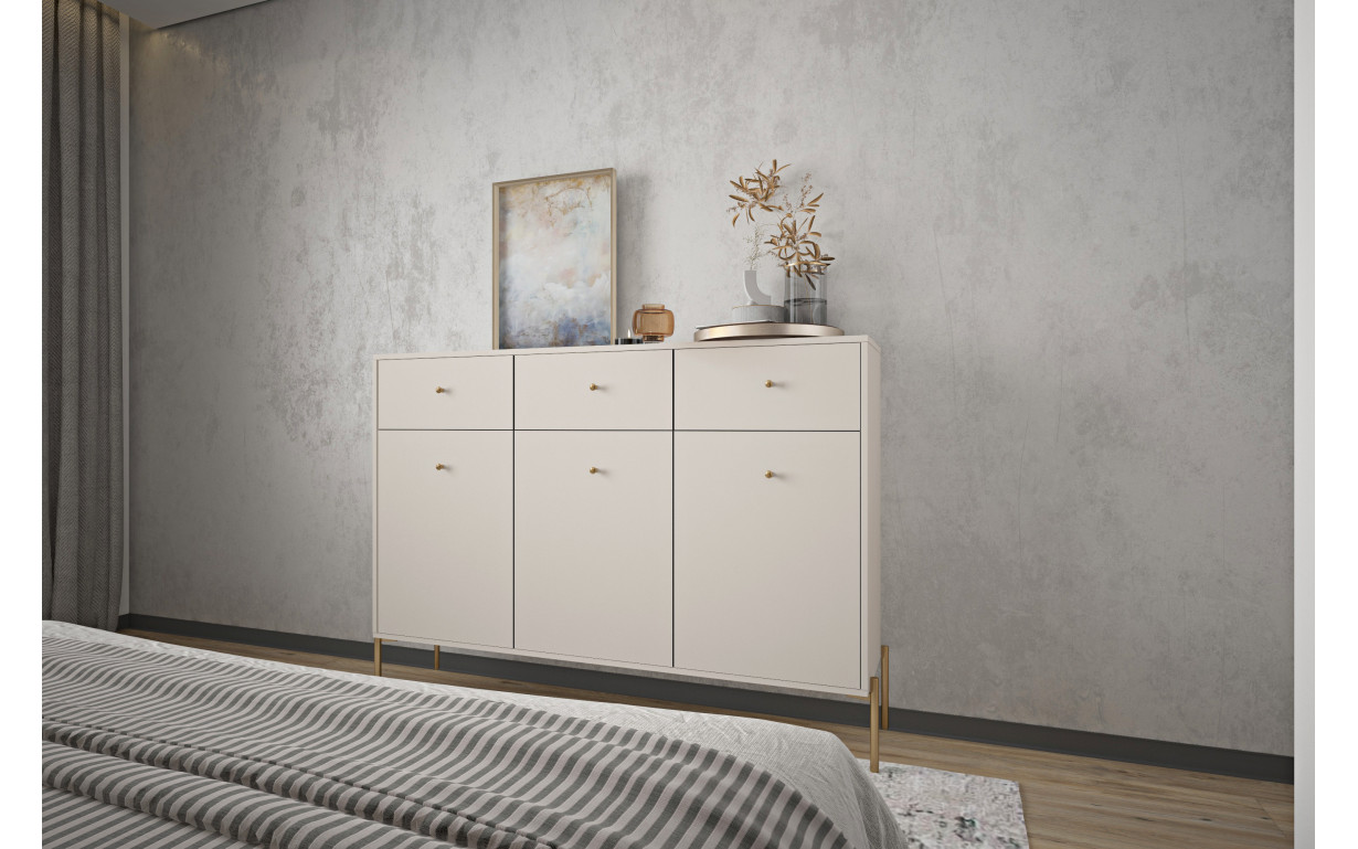 Комод-3 Санта 3дв.3шух. - Фото