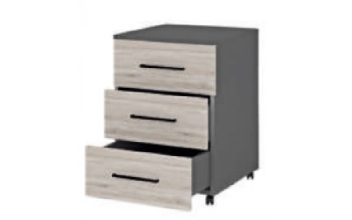 Тумба з ящиками на колесах Діловий - Фото