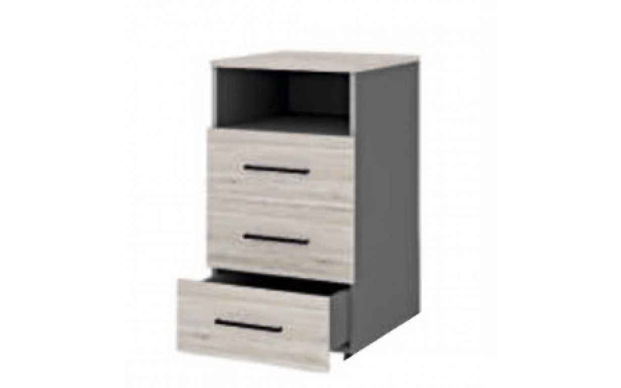 Тумба з ящиками приставна Діловий - Фото