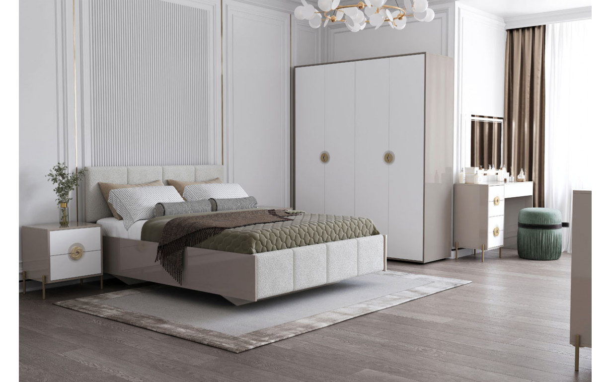 Кровать Фуриоза 2-сп (1.6) (без матраса и каркаса) - Фото_1