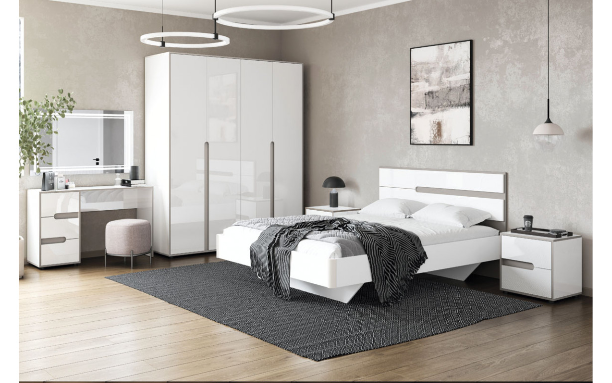 Ліжко Лінда 2-сп (1.6) (б/матрасу, та каркаса) - Фото_1