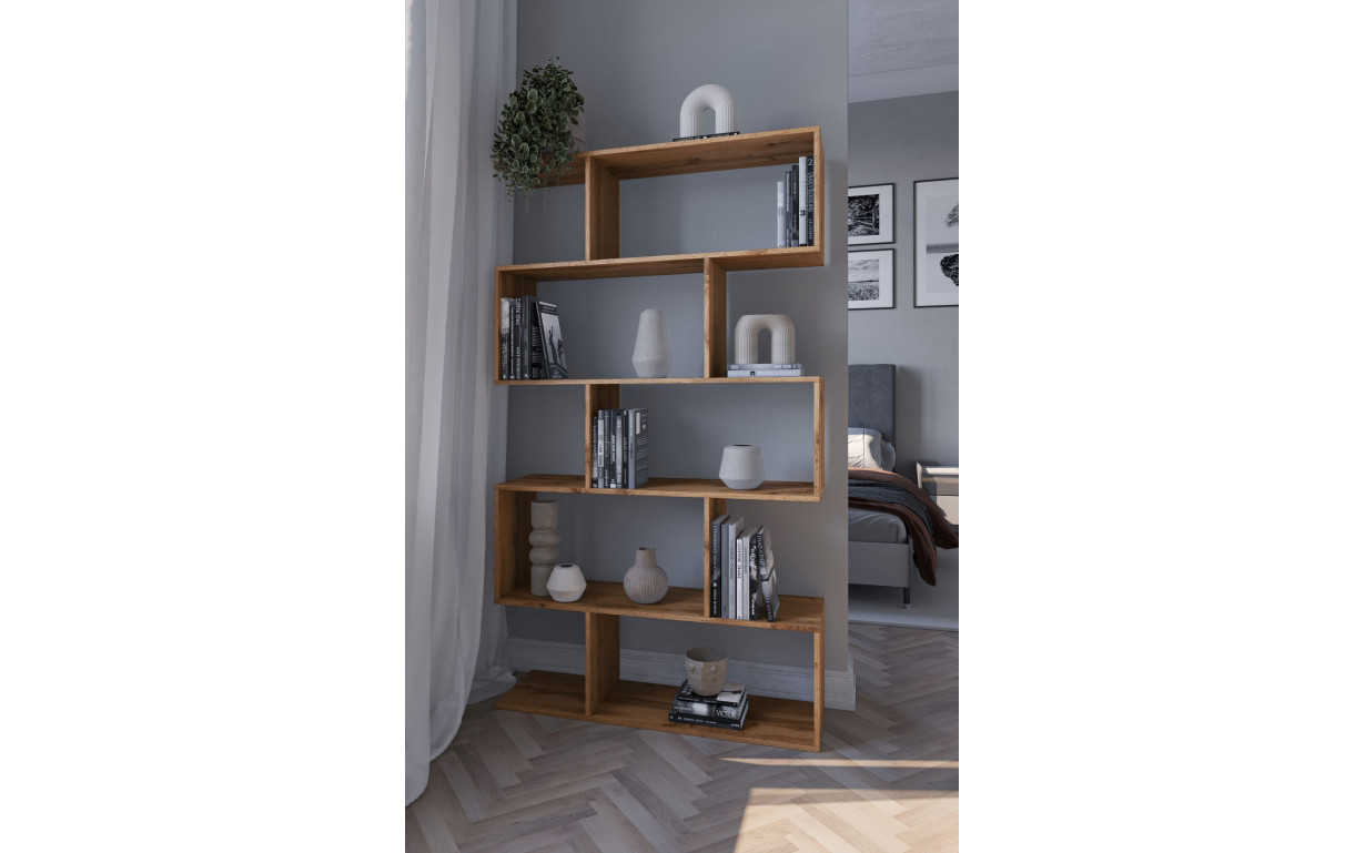 Стелаж Піксель 2 (дуб аппалачи) - Фото