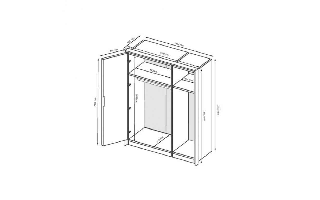 Шафа Асті 3 дв. - Фото_1