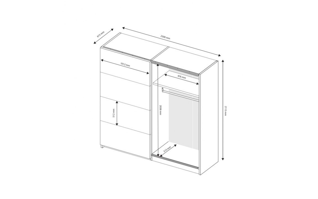 Шафа-купе Фемелі (Глянець) - Фото_3