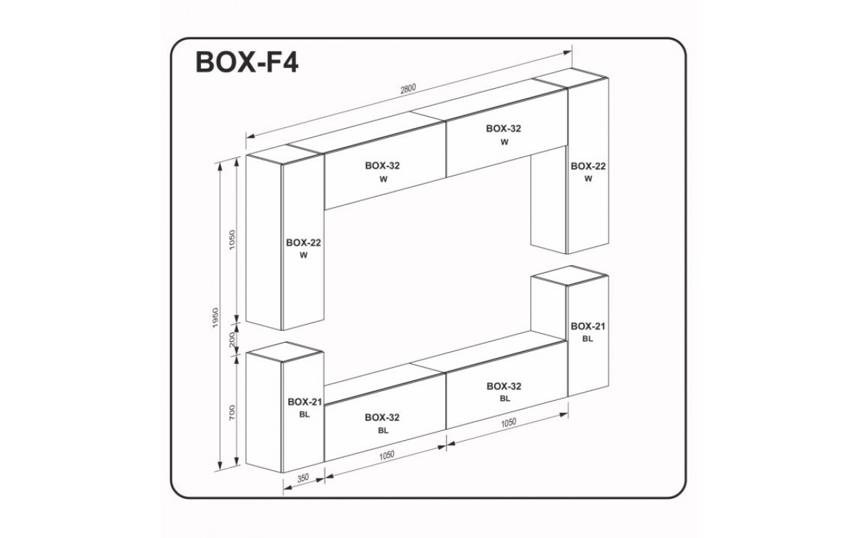Гостиная BOX F4 - Фото_1