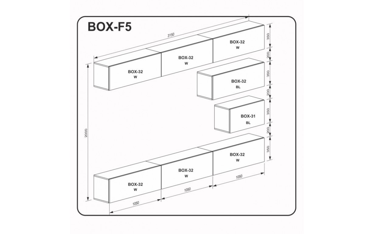 Гостиная BOX F5 - Фото_1
