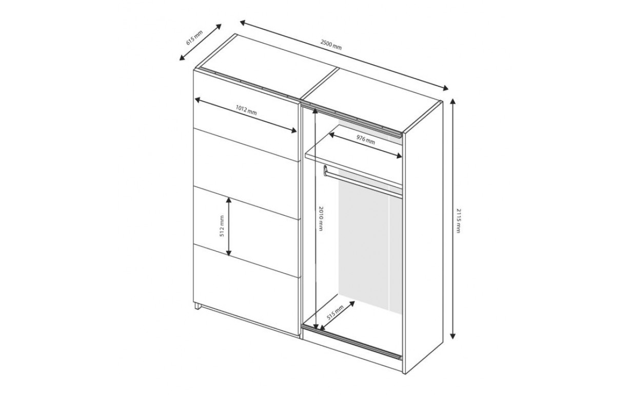 Шкаф-купе Белла - Фото_1