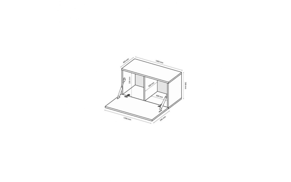 Секція Box-43 TV 1,40 - Фото_1