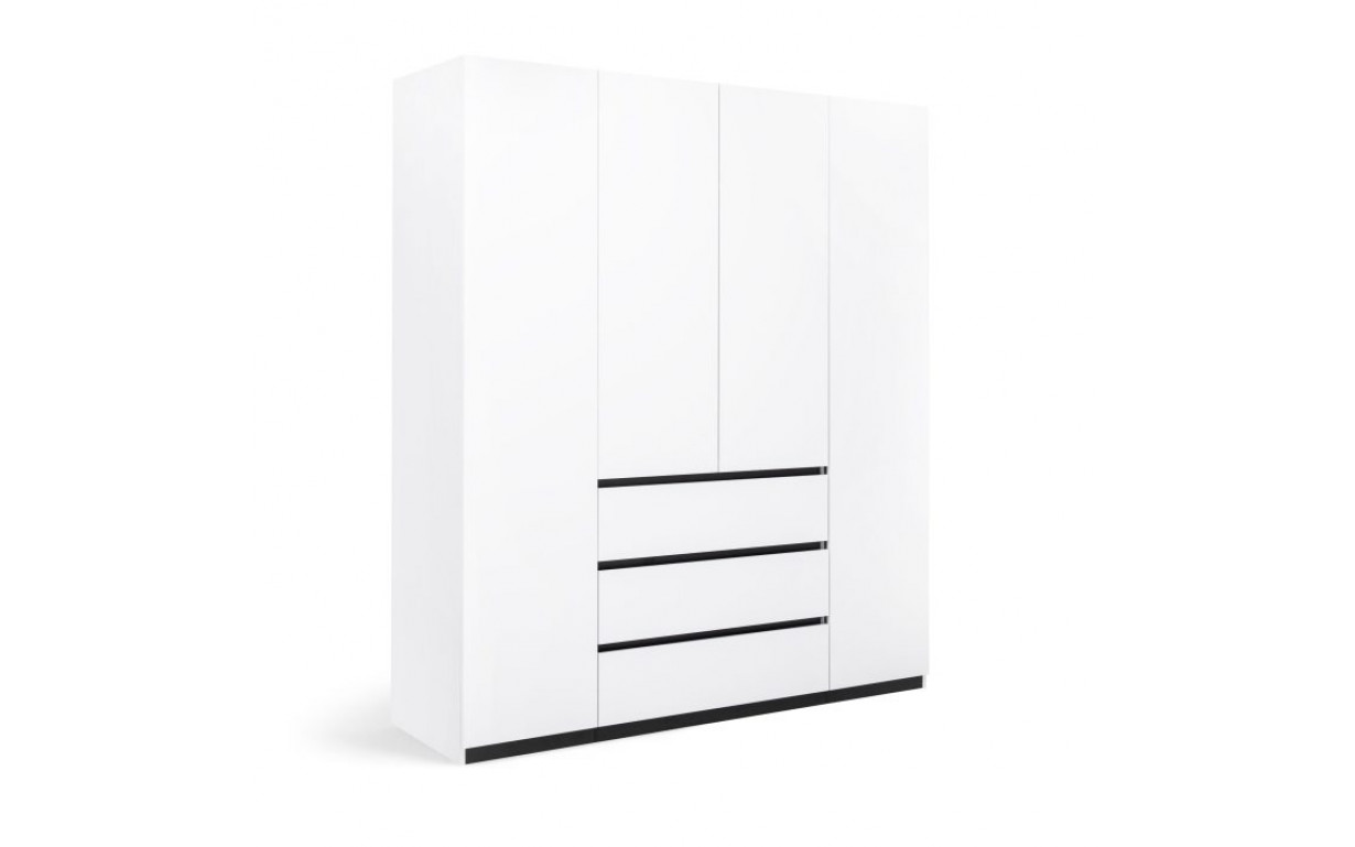 Шкаф Дуо 4 дв. 3 ящ. Без Зеркал - Фото