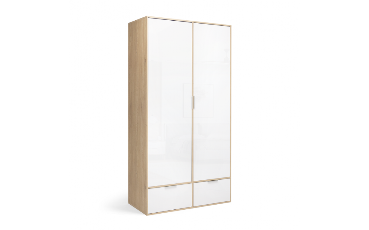 Шкаф Оливия 2 дв. 2 шх. Без зеркал - Фото