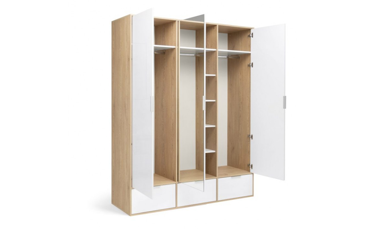 Шкаф Оливия 3 дв. 3 шх. - Фото_1