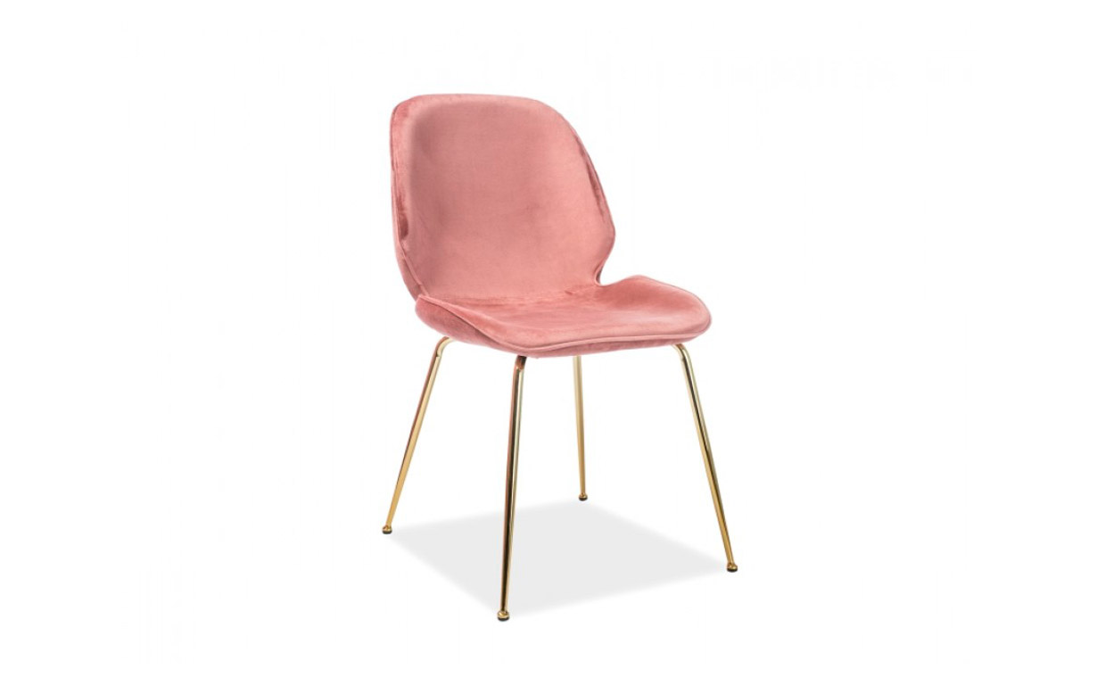 Стул Adrien Velvet pink - Фото