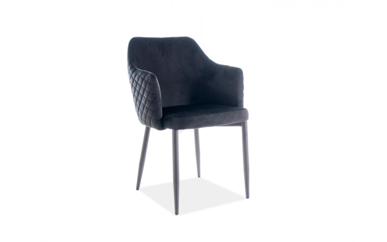Стілець Astor Velvet black - Фото