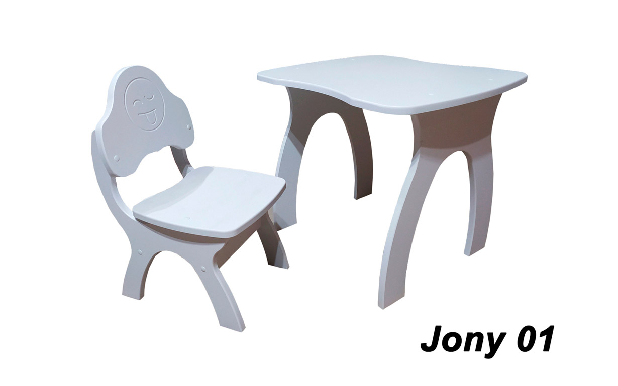 Комплект Jony (стол + стул) - Фото
