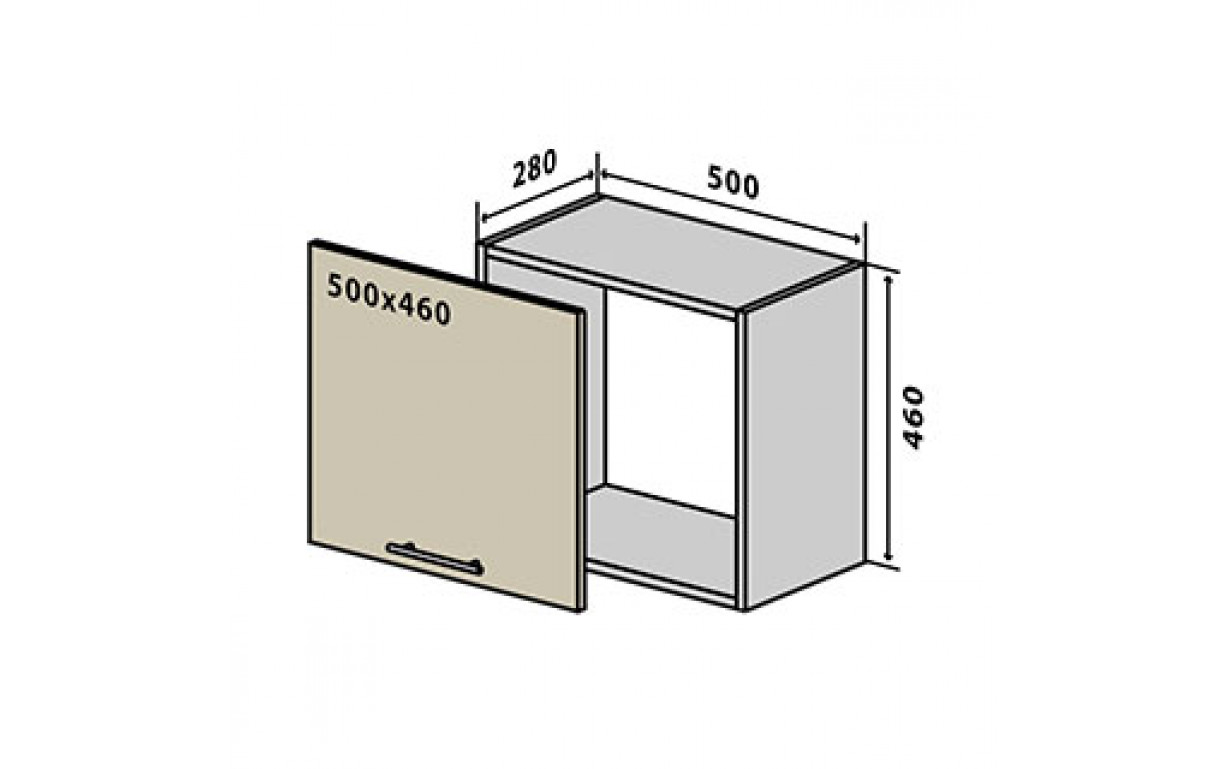 Кухонна секція Інтерно   верхня №29 - Фото