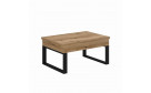 Стол-трансформер S-Fly Дуб эвок прибрежный/Черный - Фото_1
