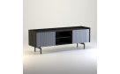 ТВ тумба 3D TV-01 каштан арвадона/сірий софттач - Фото_1