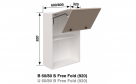 Кухонная секция Сью В 60 Б (h-920) Free Fold LED - Фото