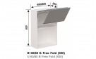 Кухонна секція Тіна В 60 Б (h-920) Free Fold LED - Фото