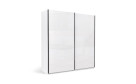 Шафа-купе Міла 2,0х2,1 м (Двері Глянець Білий) - Фото