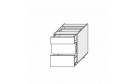 Кухонная секция Мэри нижняя 60Н3ШХ/820 Телескоп - Фото