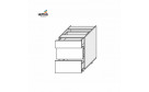Кухонная секция Мэри нижняя 60Н3ШХ/820 Pro Hettich - Фото