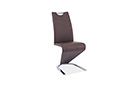 Стілець H-090 chrom brown - Фото