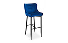 Стул барный Colin B H-1 Velvet blue - Фото