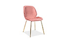 Стул Adrien Velvet pink - Фото