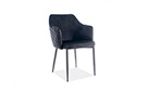 Стілець Astor Velvet black - Фото